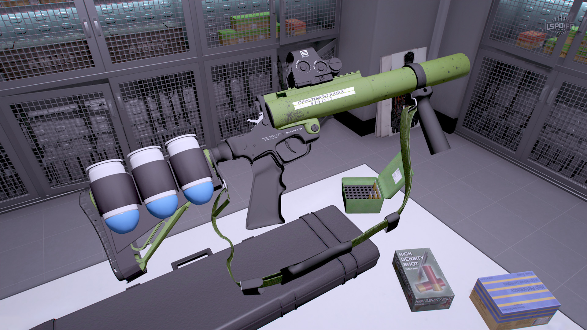 (New) 40mm Less-than-Lethal (LTL) Launcher